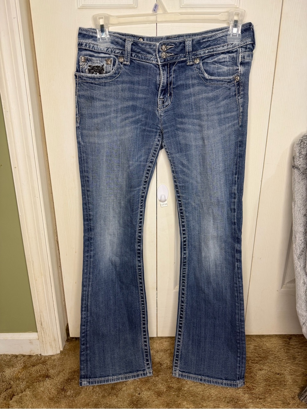 Miss Me Size 32 Blue Women's Bootcut Jeans